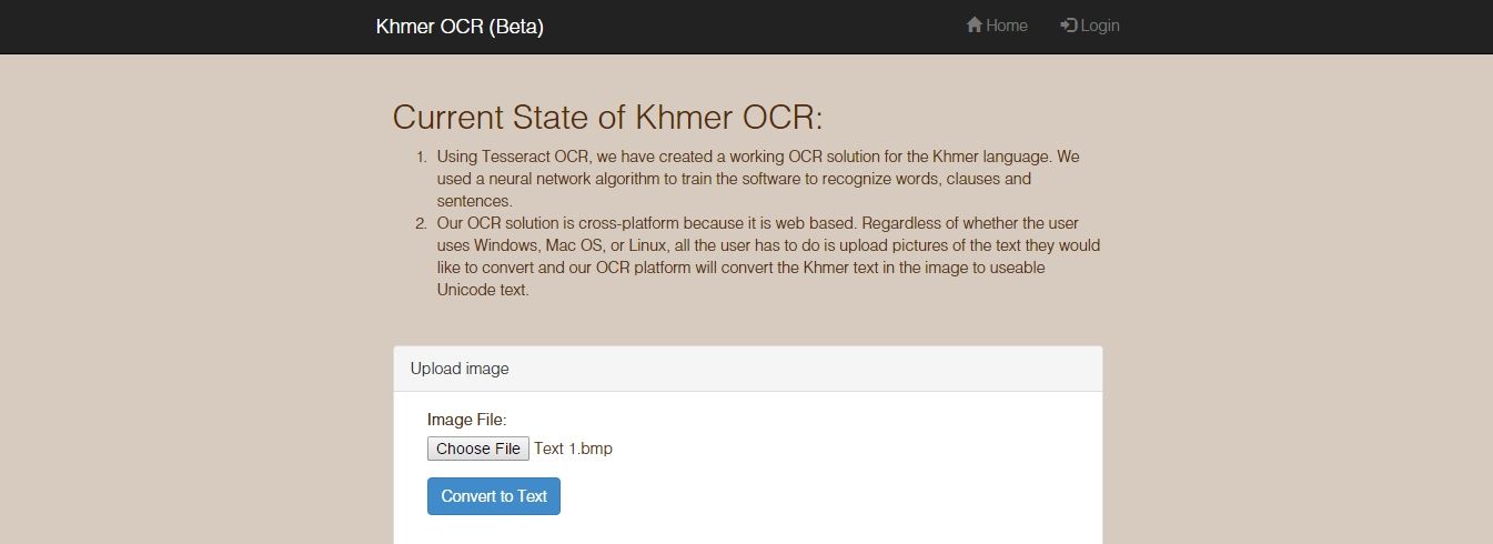 Khmer OCR